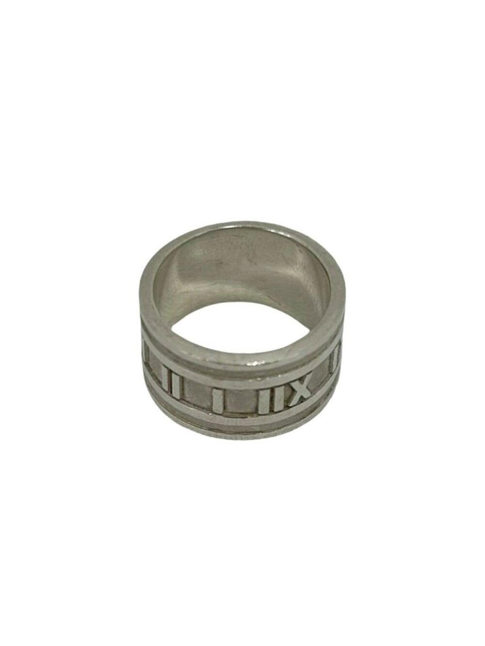 Tiffany & Co Vintage Wide Atlas Ring 925 Sterling Silver - Picture 6 of 8